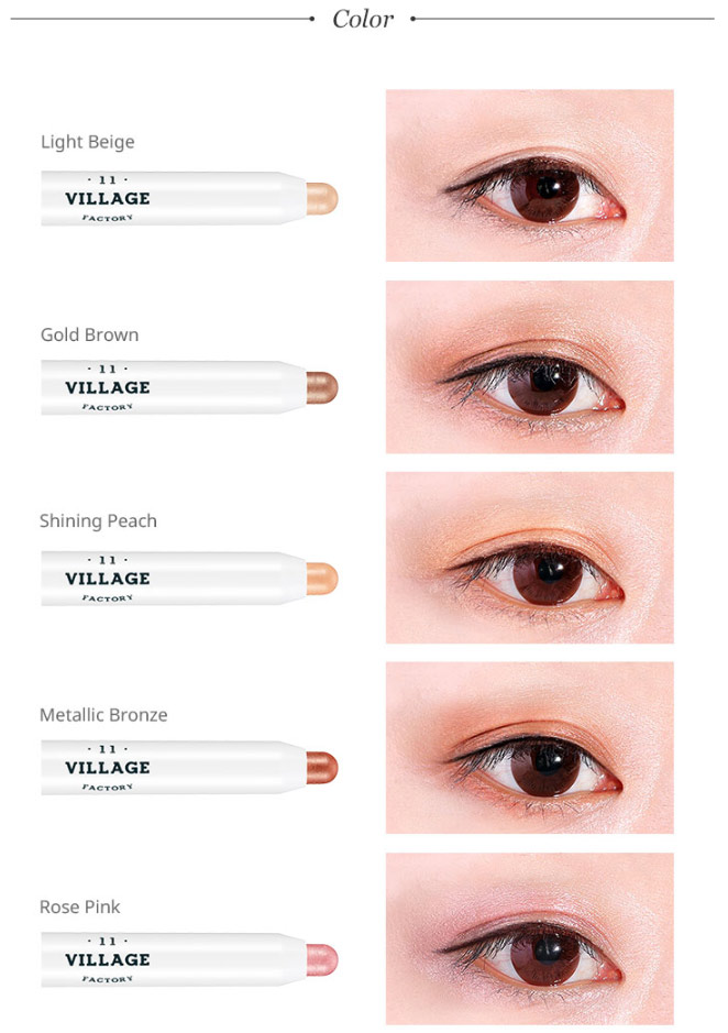 Village 11 Factory Real Fit Stick Eye Shadow