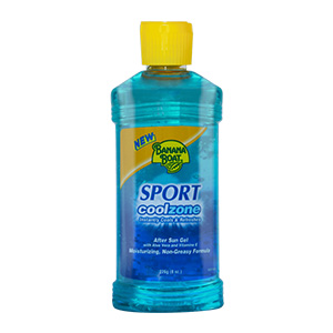 banana boat coolzone sport after sun gel