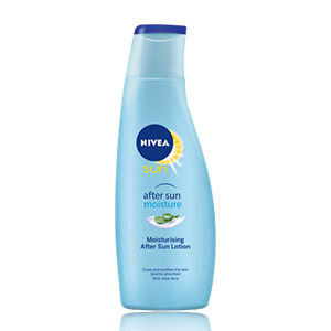 nivea sun moisturising after sun lotion