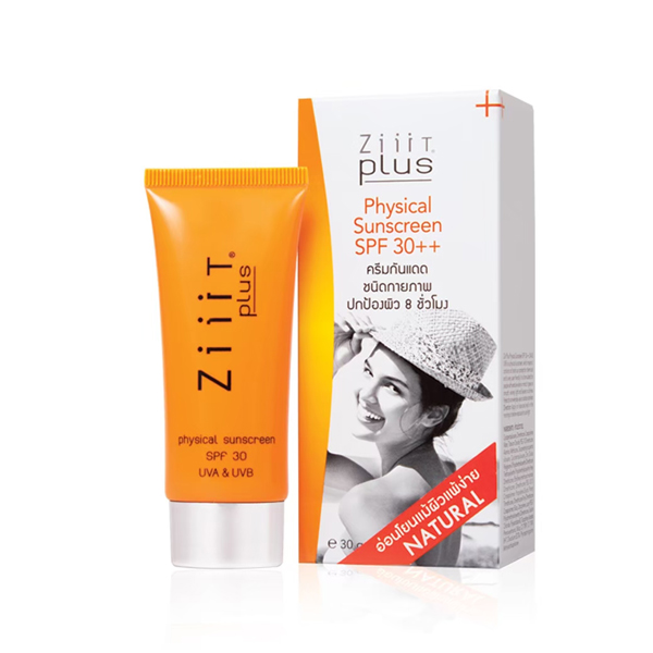 Ziiit Plus Physical Sunscreen SPF30