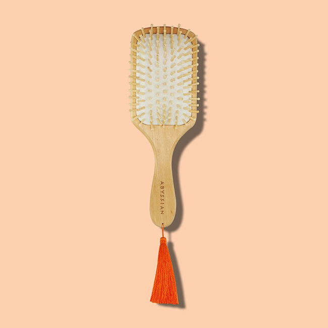 ABYSSIAN Classic Wood Abyssian Large Hairbrush