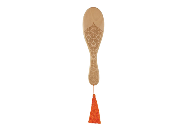 ABYSSIAN Classic Wooden Abyssian Medium Hairbrush