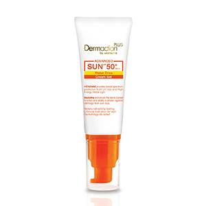 dermaction advanced sun water drop cream gel