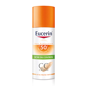 eucerin sun cc acne oil control