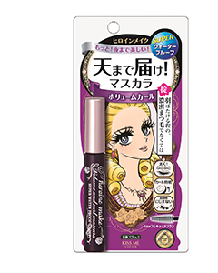 kiss me heroine make super water proof volume & curl mascara