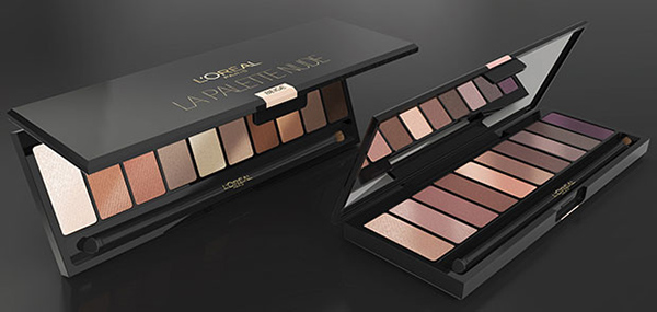 l'oreal la palette nude