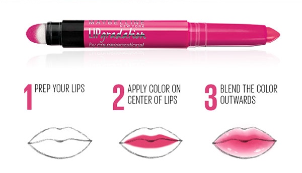 maybelline lip gradation