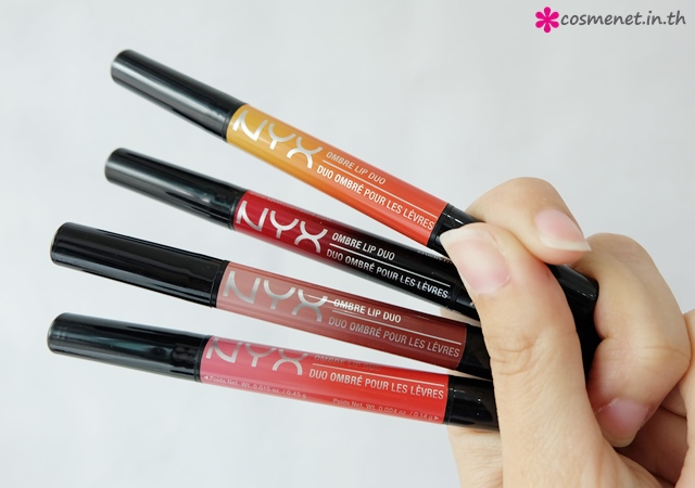 review nyx ombre lip duo