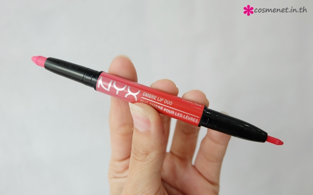 review nyx ombre lip duo