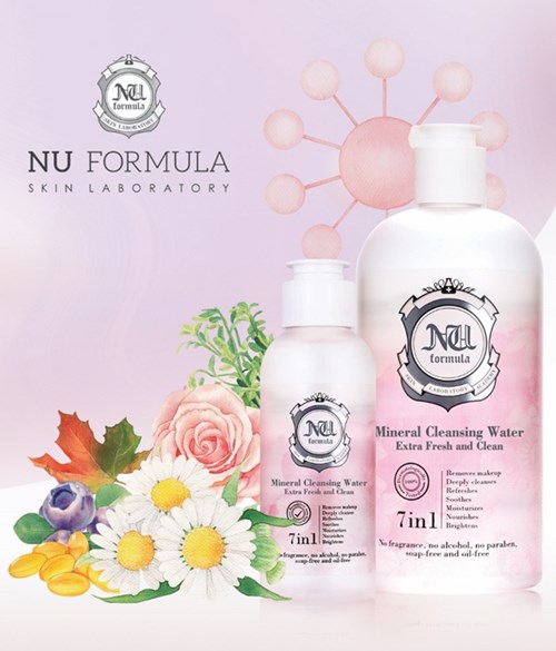 nu formula mineral cleansing water