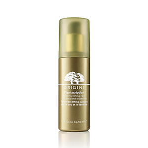 orgins plantscription powerful lifting neck and decollete treatment