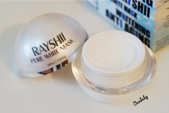 rayshi pure white mask