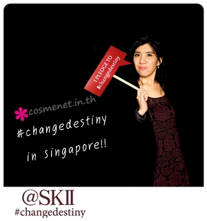 SKII changedestiny in singapore