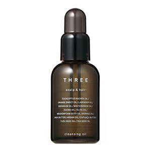 three scalp&hair cleansing oil