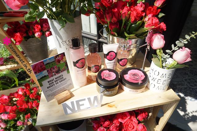 the body shop british rose