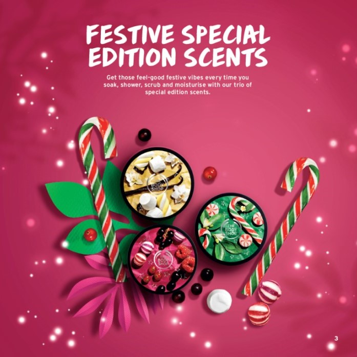 THE BODY SHOP CHRISTMAS COLLECTION 2018