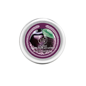 the body shop frosted plum lip balm