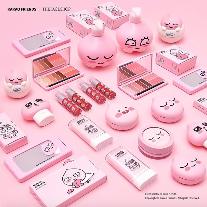 THE FACE SHOP x Kakao Friends Apeach Collection