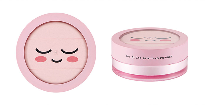 THE FACE SHOP Sweet Apeach Oil Clear Blotting Powder