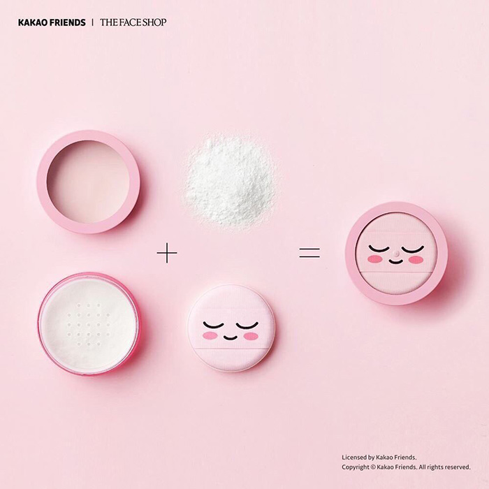 THE FACE SHOP Sweet Apeach Oil Clear Blotting Powder