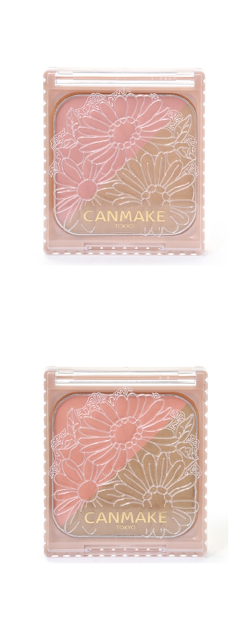 canmake cheek and bronzer