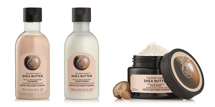 The Body Shop Shea Butter Richly Replenishing Collection