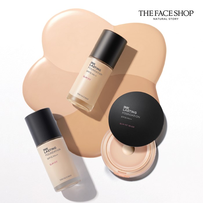 The Face Shop Ink Lasting Foundation Slim Fit To Go