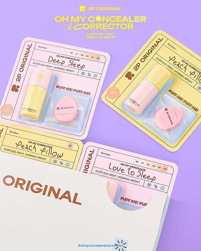 คอนซีลเลอร์ 2P Original Oh My Concealer & Corrector คอนซีลเลอร์ 2P Original Oh My Concealer & Corrector