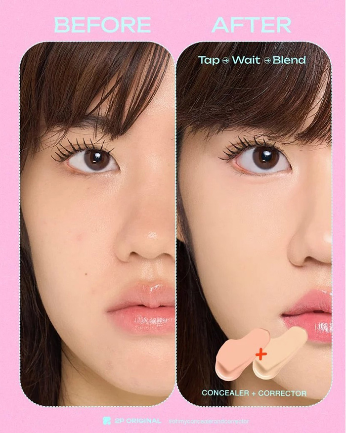 คอนซีลเลอร์ 2P Original Oh My Concealer & Corrector คอนซีลเลอร์ 2P Original Oh My Concealer & Corrector