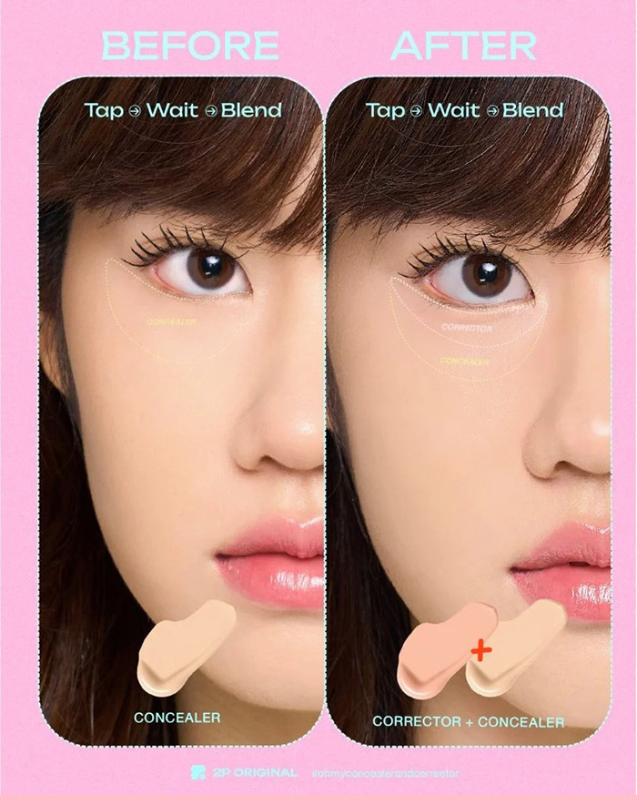 คอนซีลเลอร์ 2P Original Oh My Concealer & Corrector คอนซีลเลอร์ 2P Original Oh My Concealer & Corrector
