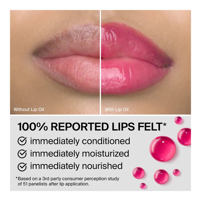 ลิปออยล์ Haus Labs By Lady Gaga PhD Hybrid Lip Oil