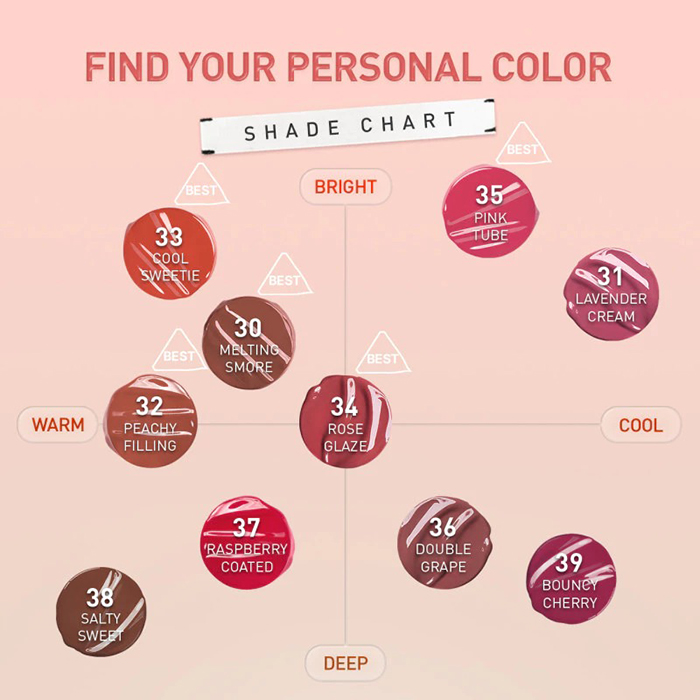 ลิปสติก 3CE Glazy Lip Glow