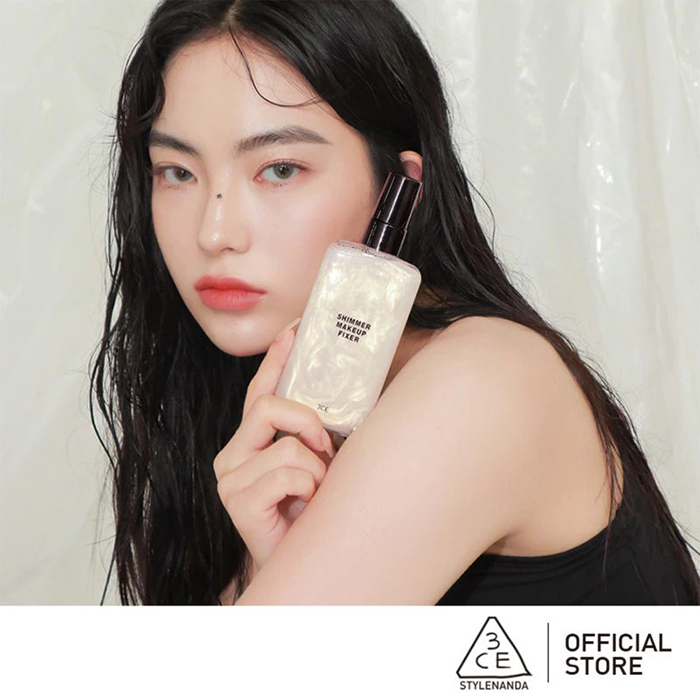 สเปรย์ล็อคเมคอัพ 3CE Shimmer Makeup Fixer สเปรย์ล็อคเมคอัพ 3CE Shimmer Makeup Fixer
