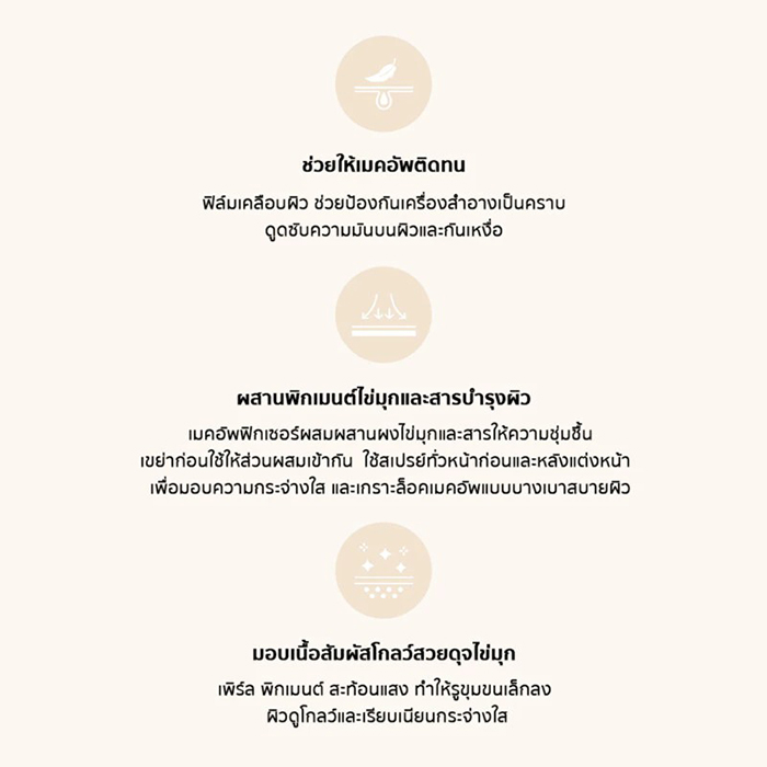 สเปรย์ล็อคเมคอัพ 3CE Shimmer Makeup Fixer สเปรย์ล็อคเมคอัพ 3CE Shimmer Makeup Fixer