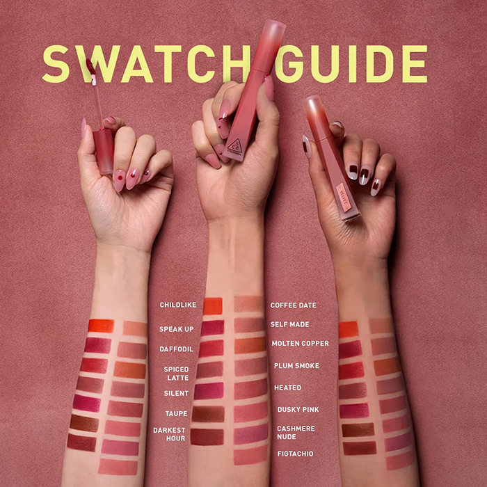 ลิปสติก 3CE Velvet Lip Plush