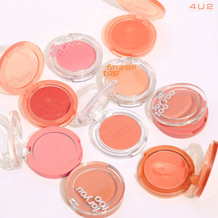 4U2 For You Too Shimmer Blush บลัชออนเนื้อชิมเมอร์