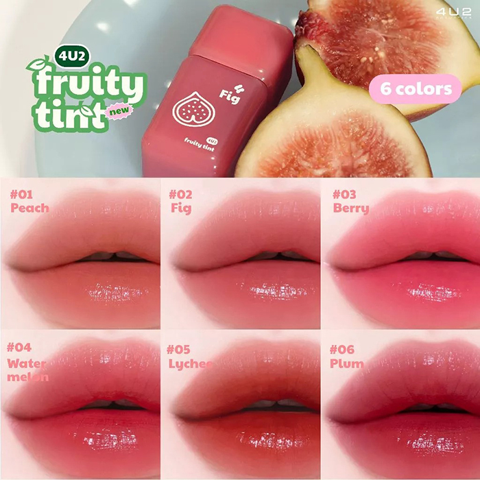 ลิปทินท์ 4U2 Fruity Tint 