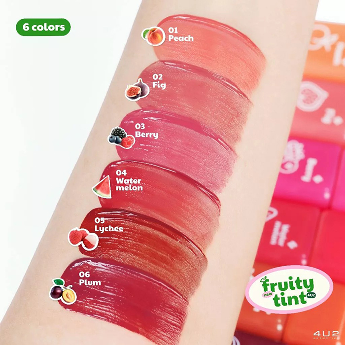 ลิปทินท์ 4U2 Fruity Tint 