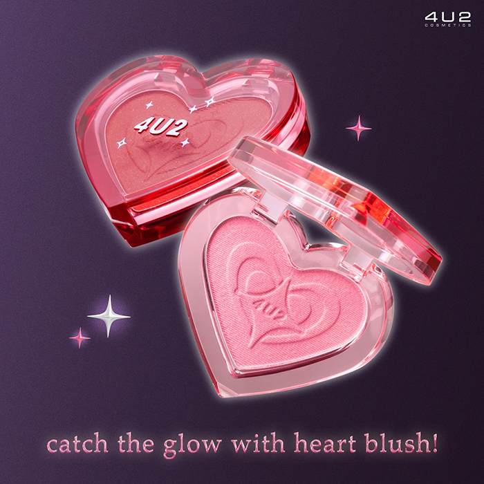 บลัชออน 4U2 Heart Blush