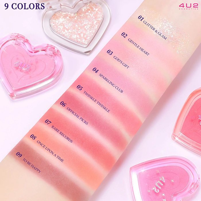 บลัชออน 4U2 Heart Blush