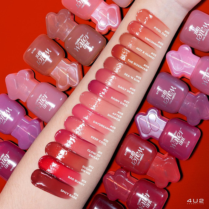 ลิปสติก 4U2 Make Me Water Tint