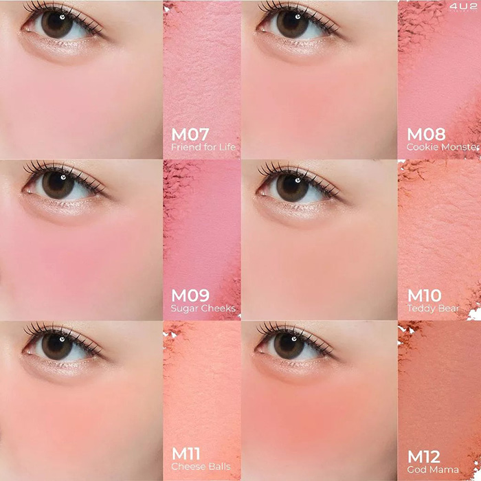 บลัชออน 4U2 Matte Blush
