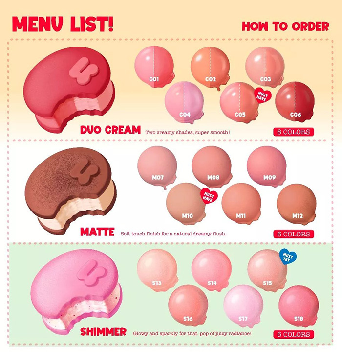 บลัชออน 4U2 Shimmer Blush