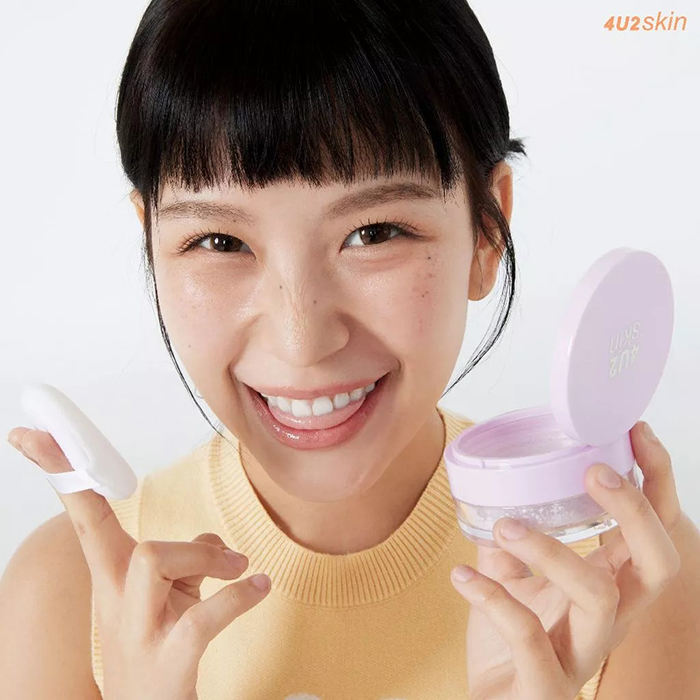 แป้งฝุ่น 4U2 Skin Color Correcting Loose Powder