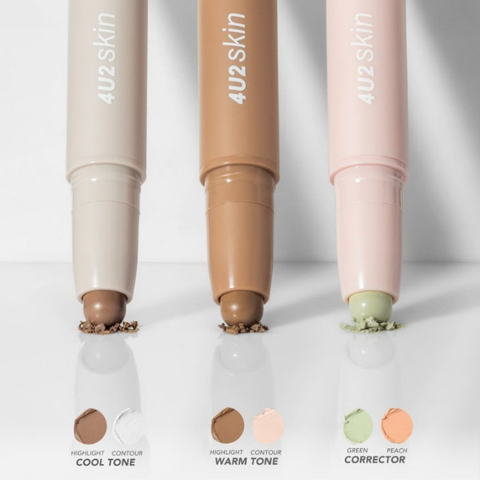คอนทัวร์และไฮไลท์แบบแท่ง 4U2 Skin Contour Stick