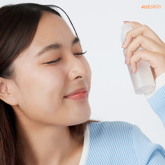 สเปรย์ล็อคเมคอัพ 4U2 Skin Prep & Glow Fixing Spray