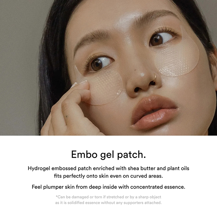 แผ่นมาส์กใต้ตา Abib Collagen Eye Patch Jericho Rose Jelly 