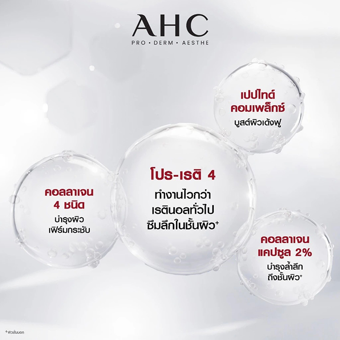 อายครีม AHC Pro Shot Colla-Juvenation Lift 4 Capsule-Infused Eye Cream For Face