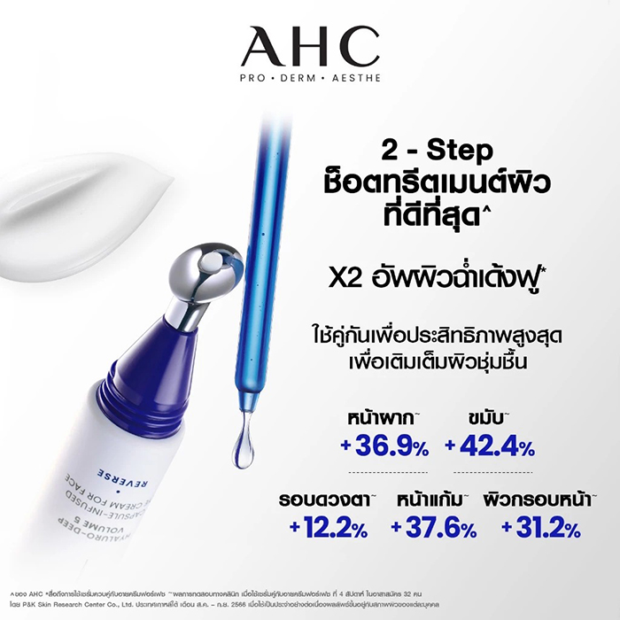 อายครีม AHC Pro Shot Hyaluro-Deep Volume 5 Capsule-Infused Eye Cream For Face