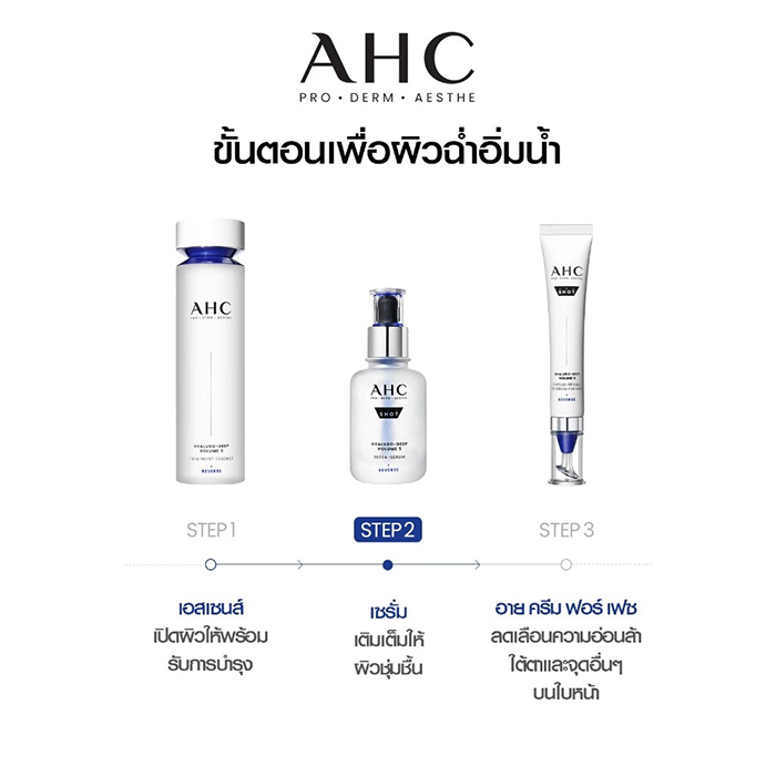 เซรั่ม AHC Pro Shot Hyaluro-Deep Volume 5 Intra-Serum